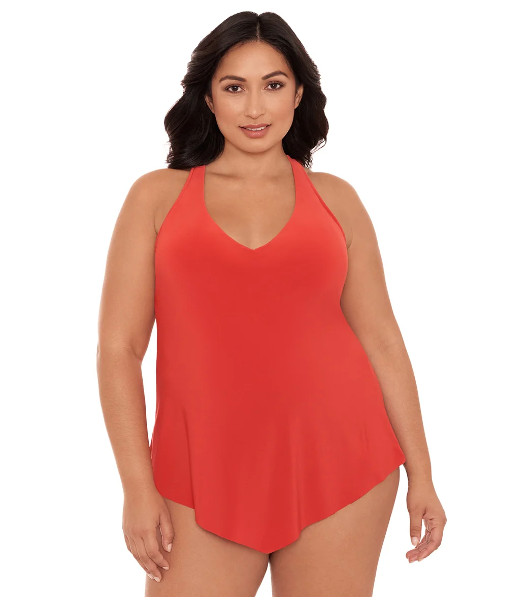 Magicsuit by Miraclesuit Plus Size Taylor Tankini Top - Image 6