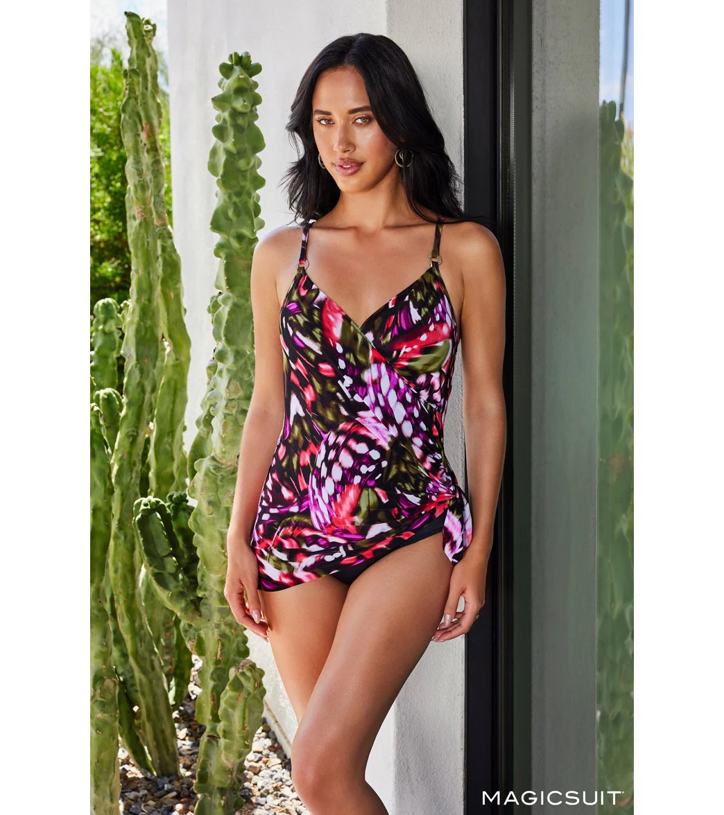 Magicsuit by Miraclesuit Women's Flutter Willow One Piece Swimsuit - Image 7
