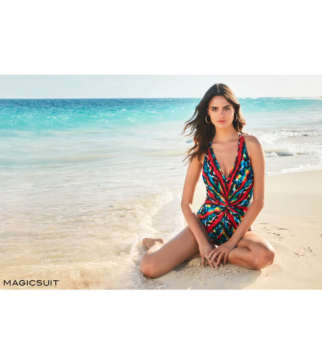 Magicsuit by Miraclesuit Women's Tribe Vibe Drew One Piece Swimsuit - Image 4
