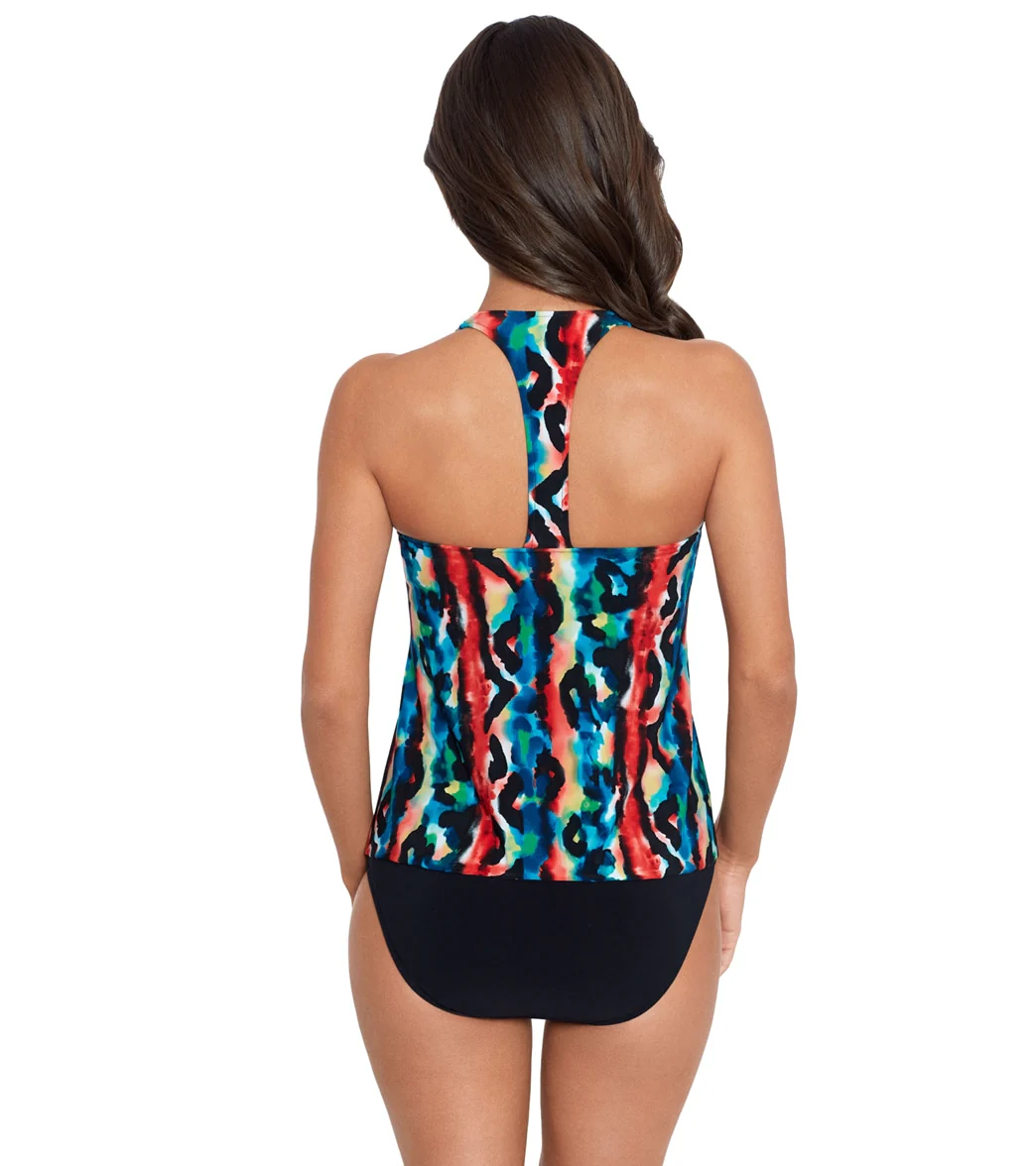 Magicsuit by Miraclesuit Women's Tribe Vibe Taylor Tankini Top - Image 3