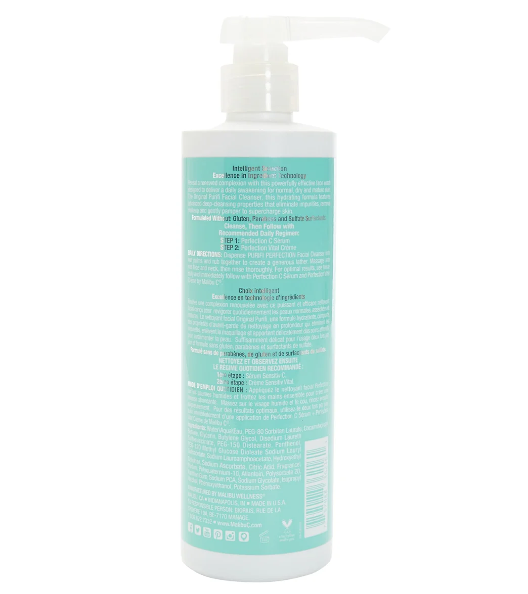 Malibu C Purifi Perfection Facial Cleanser 16oz - Image 2