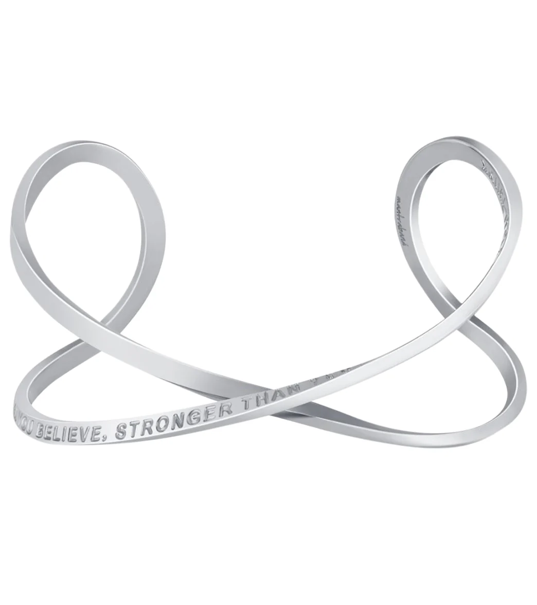 Mantraband Braver Than You Believe, Stronger Than You Feel, Smarter Than You Think Infinity Bracelet - Image 4