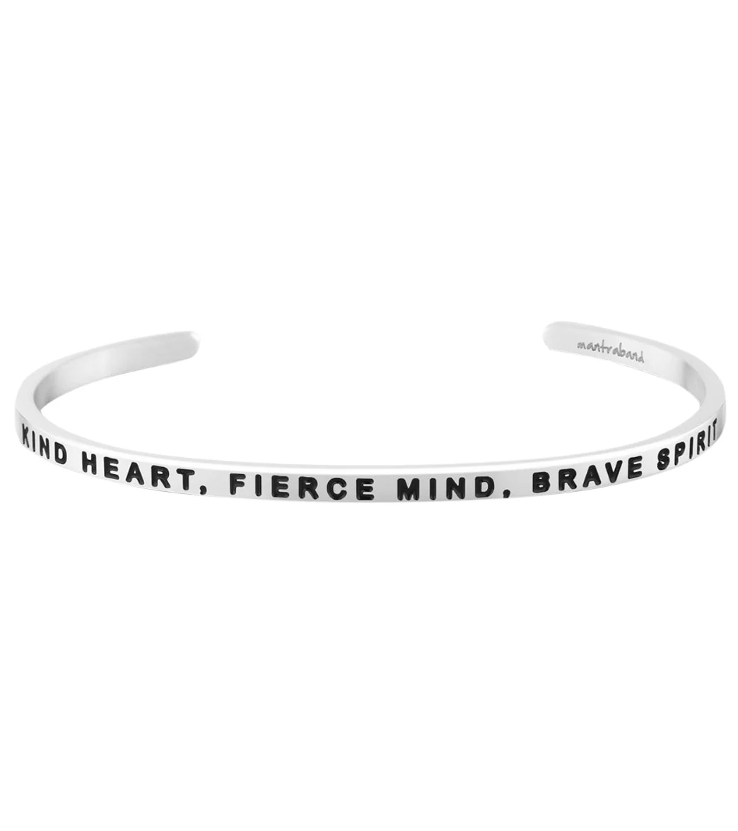 Mantraband Kind Heart, Fierce Mind, Brave Spirit Bracelet - Image 4