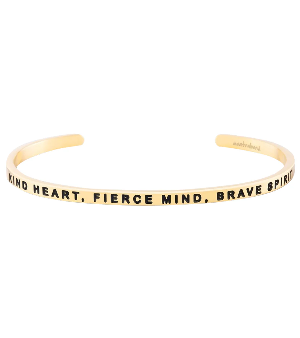 Mantraband Kind Heart, Fierce Mind, Brave Spirit Bracelet - Image 4