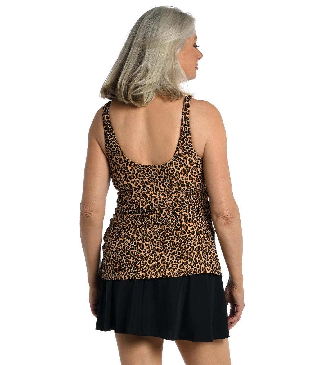 Maxine Women's Cougar Tank Swim Dress - Image 2