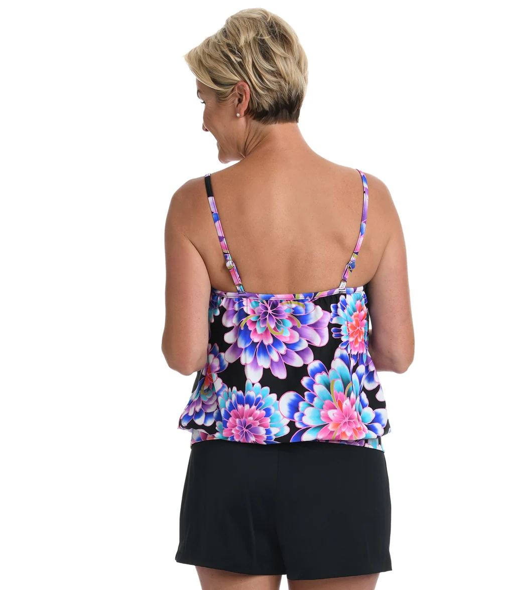 Maxine Women's Mums The Word Blouson Tankini Top - Image 3