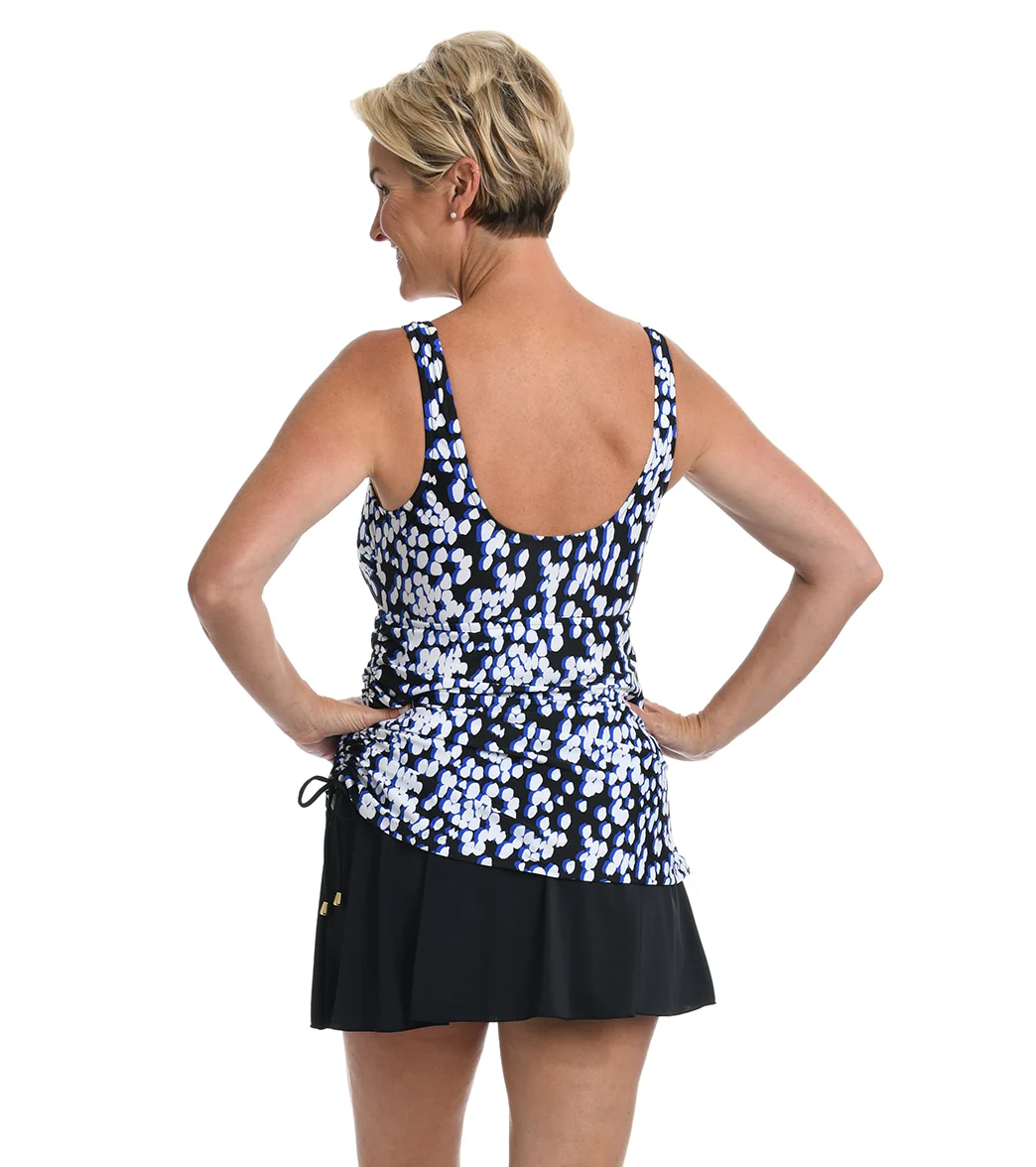 Maxine Women's Tropical Rain Tank Swim Dress - Image 3
