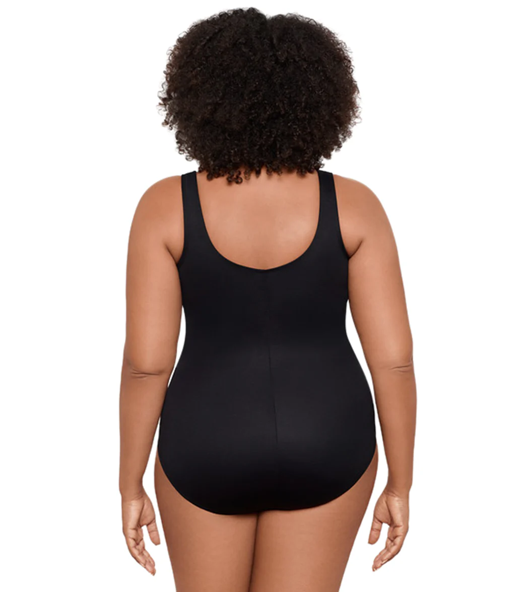 Miraclesuit Plus Women's Plus Size Flor De Mare Oceanus One Piece Swimsuit - Image 3