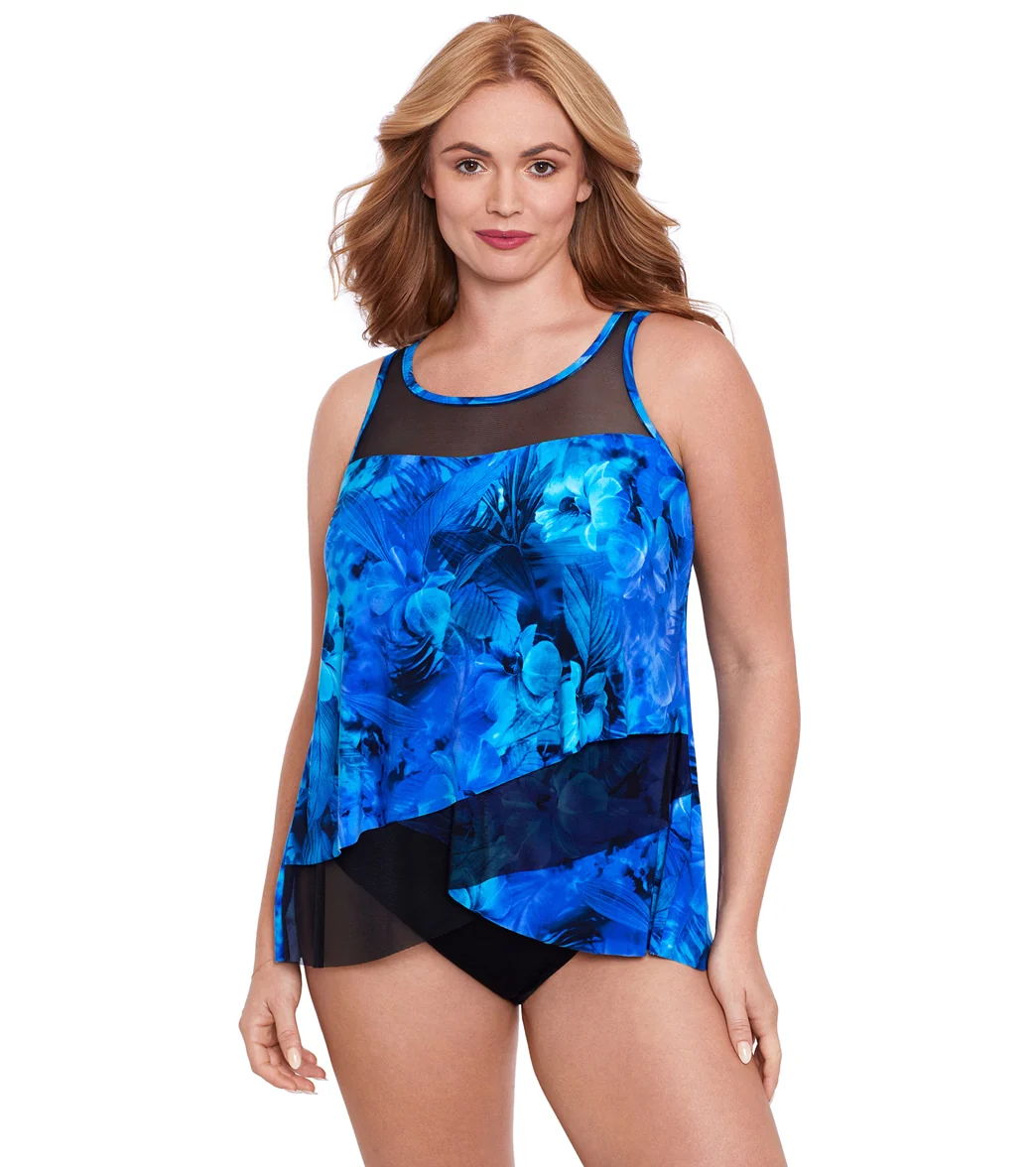 Miraclesuit Plus Women's Sous Marine Mirage Plus Tankini Top - Image 5