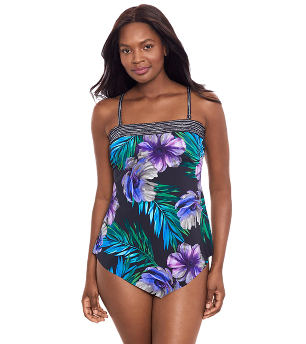 Miraclesuit Women's Flora Aura Hankini Tankini Top - Image 4