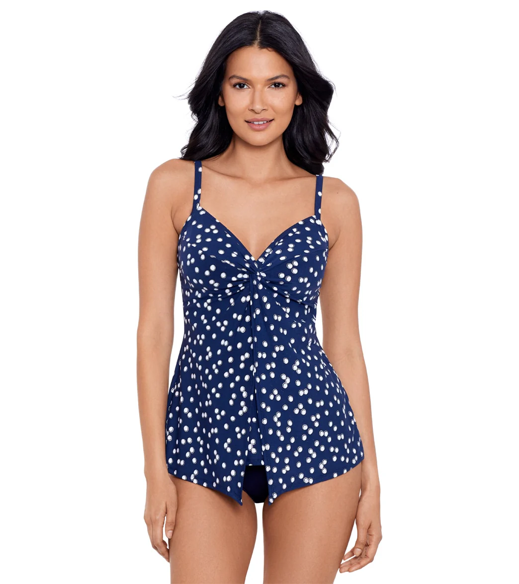 Miraclesuit Women's Luminare Love Knot Tankini Top Tankini Top - Image 6