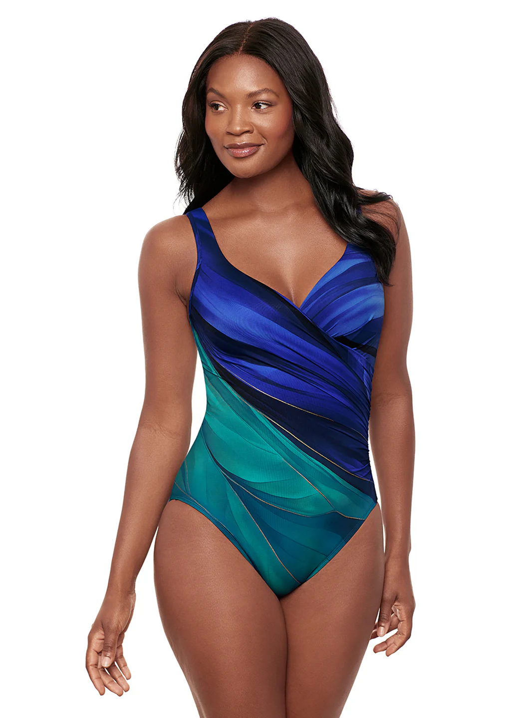 Miraclesuit Women's Maldiva It'S A Wrap One Piece Swimsuit - Image 3