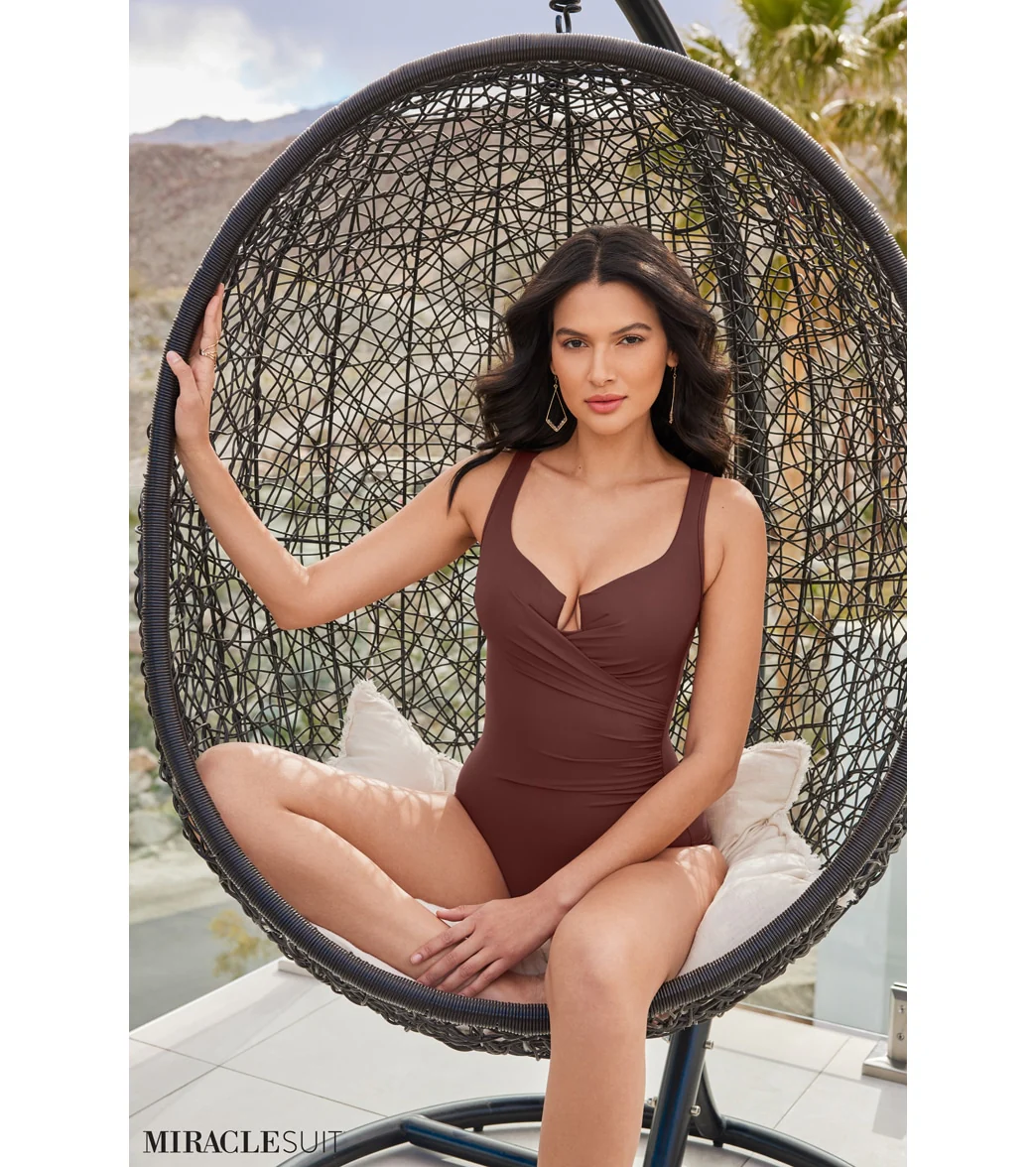 Miraclesuit Women's Must Have Escape Underwire One Piece Swimsuit - Image 28