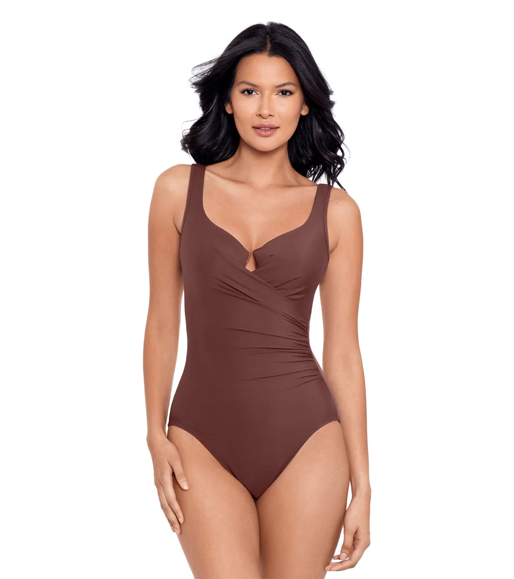 Miraclesuit Women's Must Have Escape Underwire One Piece Swimsuit - Image 30