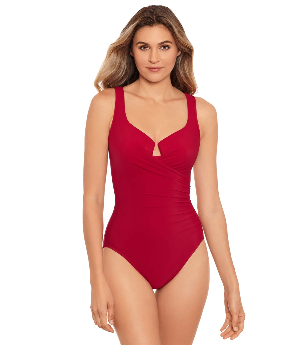 Miraclesuit Women's Must Have Escape Underwire One Piece Swimsuit - Image 35