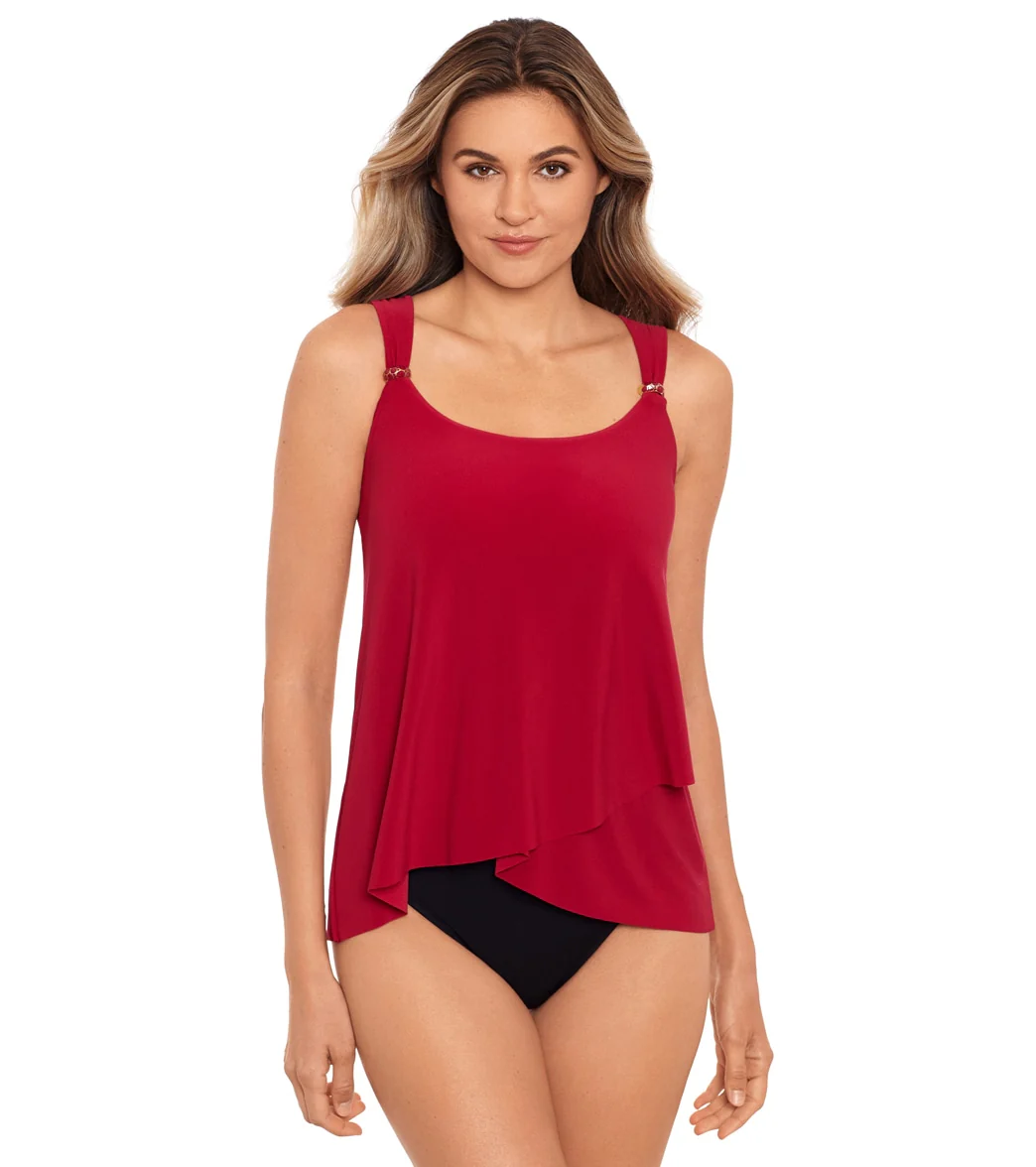 Miraclesuit Women's Razzle Dazzle Underwire Tankini Top - Image 24