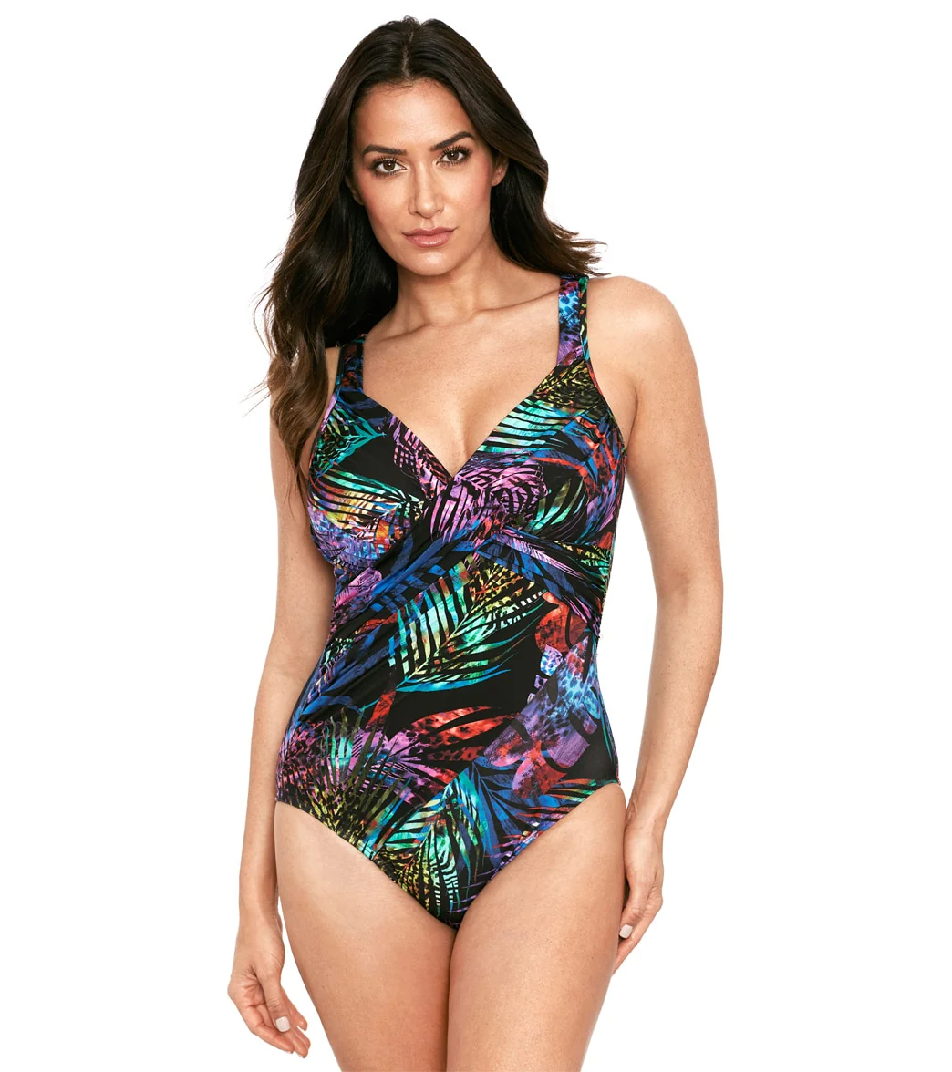 Miraclesuit Women's Tropicat Revele One Piece Swimsuit