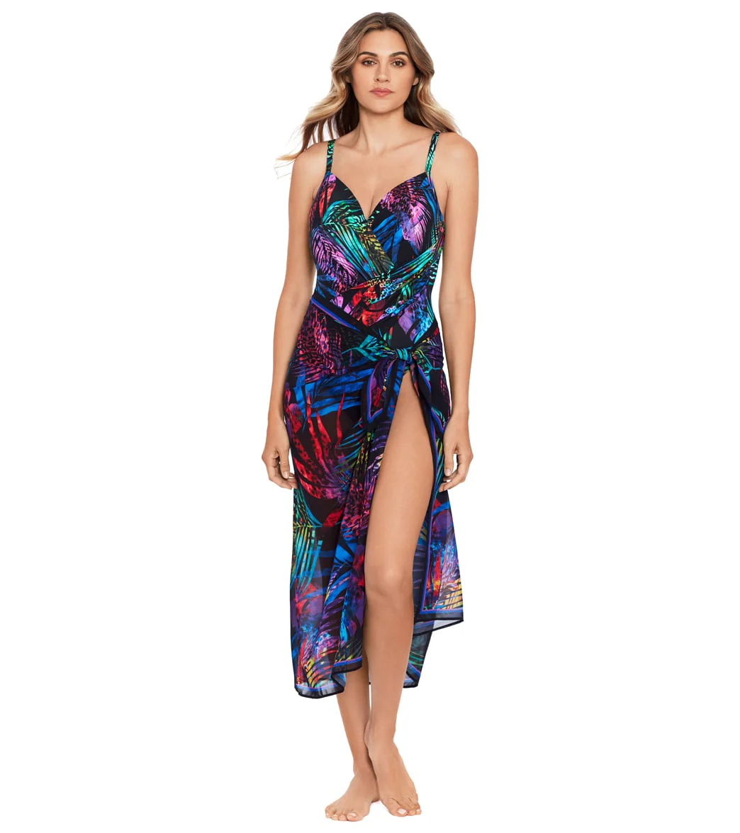Miraclesuit Women's Tropicat Scarf Pareo - Image 7