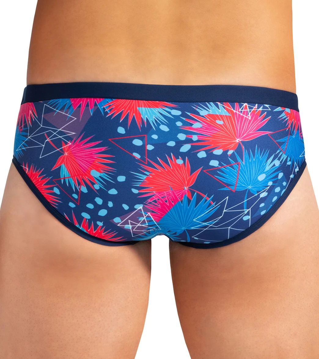 Mizuno Men's Exer Print Brief Swimsuit - Image 11