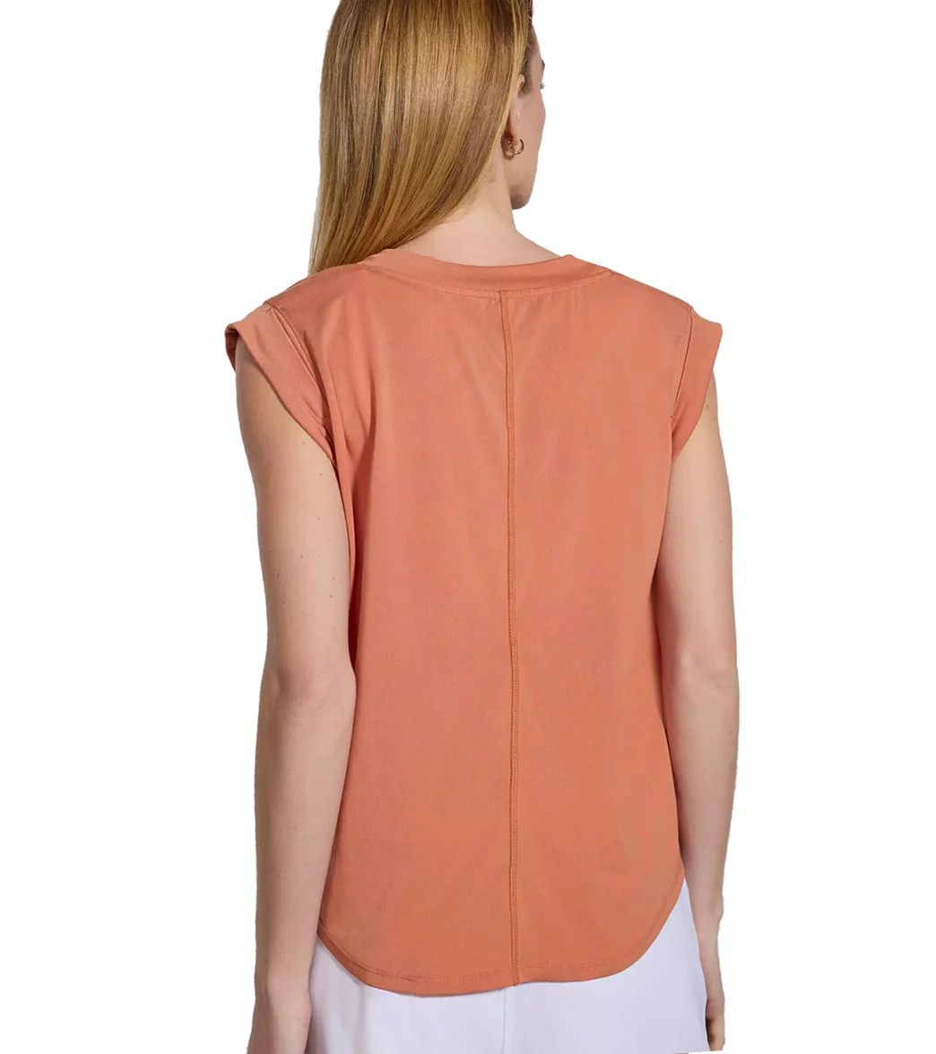 MPG Sport Dynamic V-Neck Cap Sleeve T-Shirt - Image 2