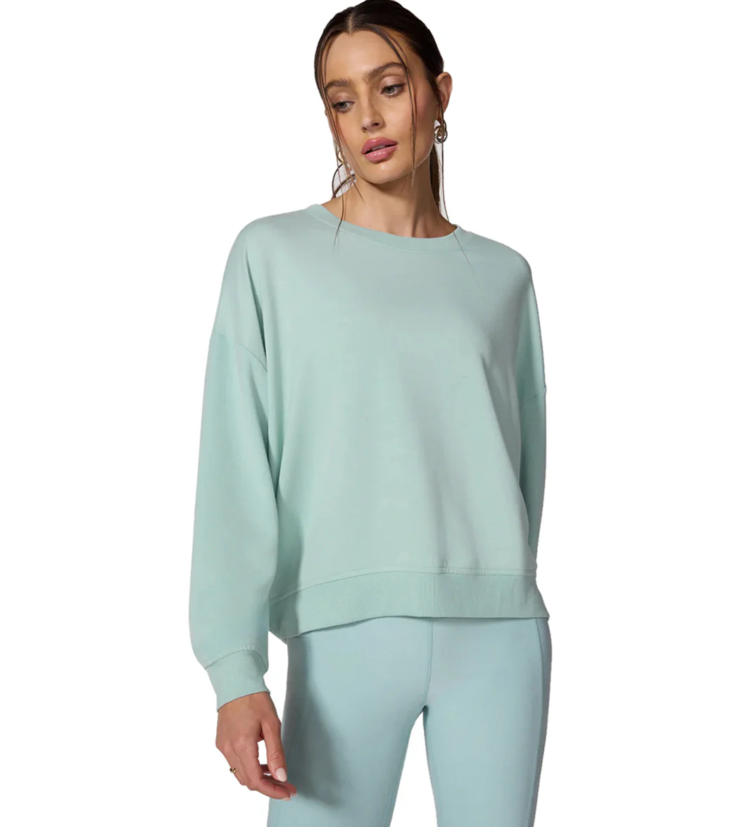 MPG Sport Serene Crew Neck Relaxed Pullover - Image 7