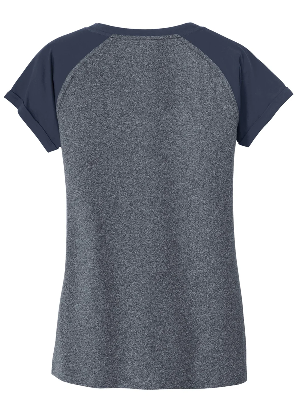 New Era Ladies Heritage Blend Varsity Tee - Image 4