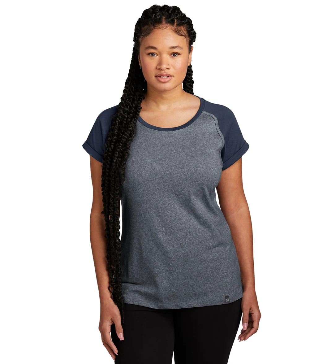 New Era Ladies Heritage Blend Varsity Tee - Image 8