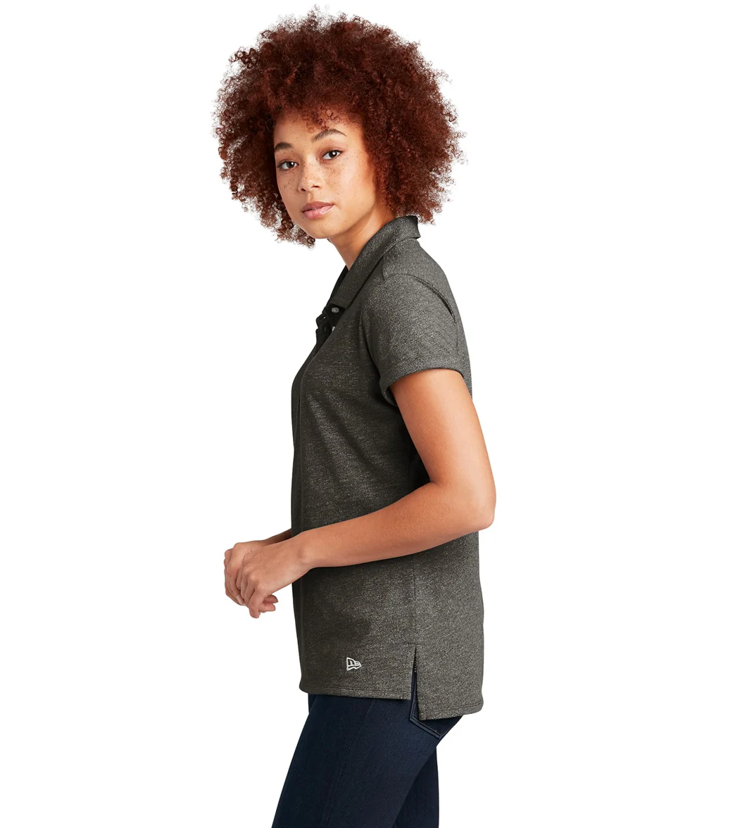 New Era Ladies Slub Twist Polo - Image 6