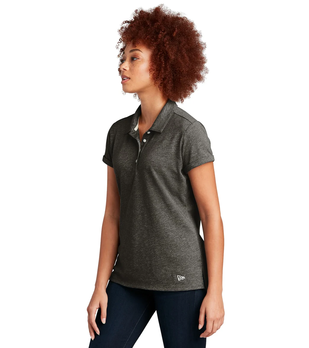 New Era Ladies Slub Twist Polo - Image 8