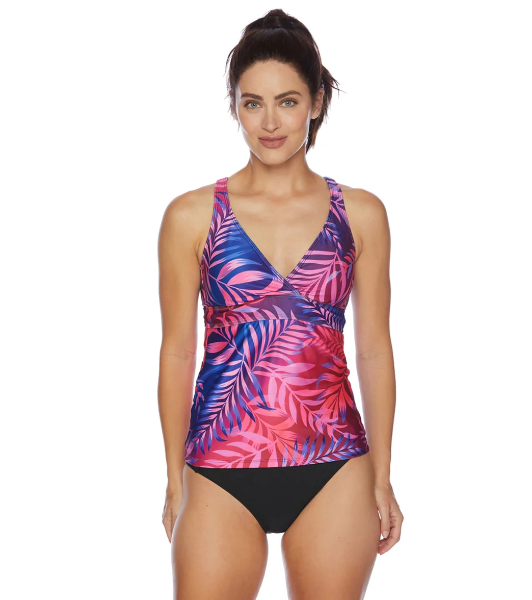 Next by Athena Women's Coco Tulum Lunge S/C Sport Tankini Top (D Cup) - Image 8