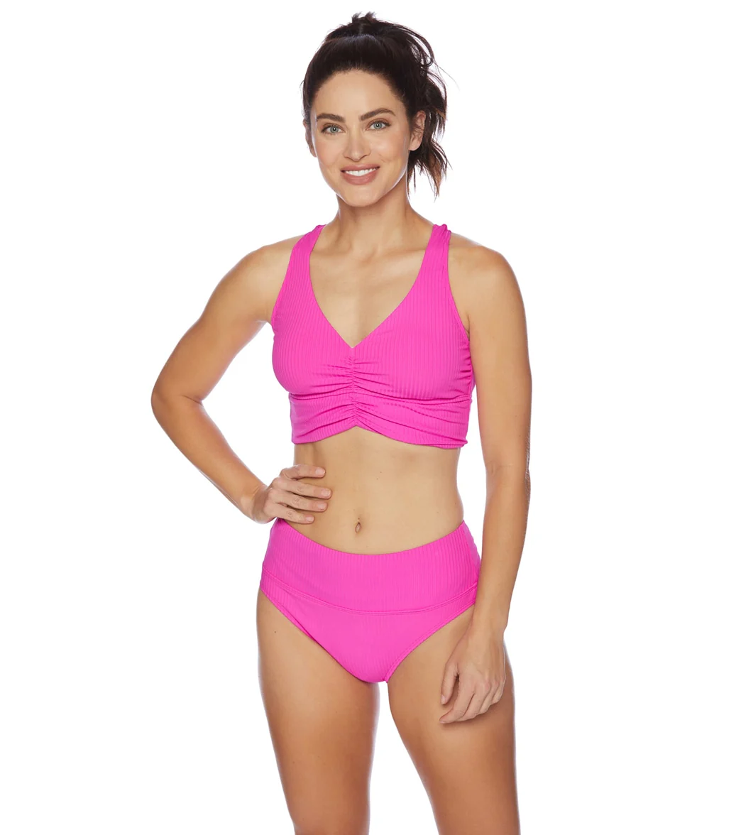 Next by Athena Women's In The Groove Harmony High Waist Bikini Bottom - Image 3