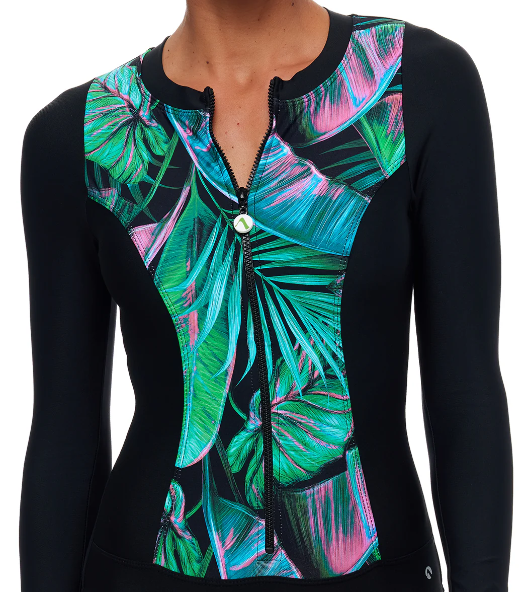 Next by Athena Women's Malibu Akela Zip One Piece Swimsuit - Image 5