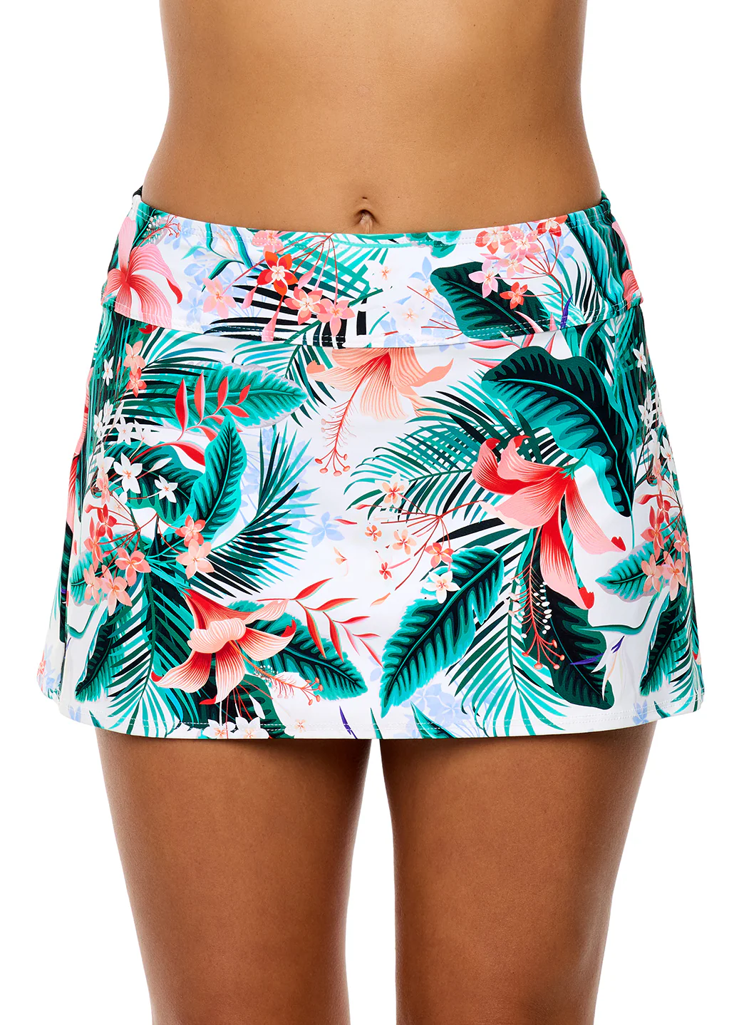 Next by Athena Women's Native Fawna Courtside Swim Skort - Image 2