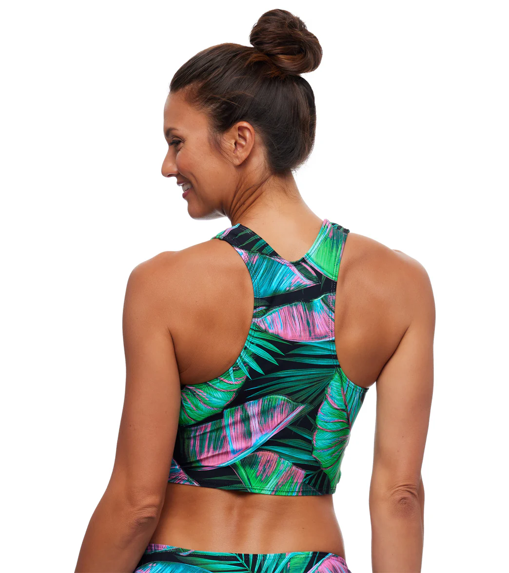 Next by Athena Women's Static Akela High Neck Swimsuit Top - Image 3