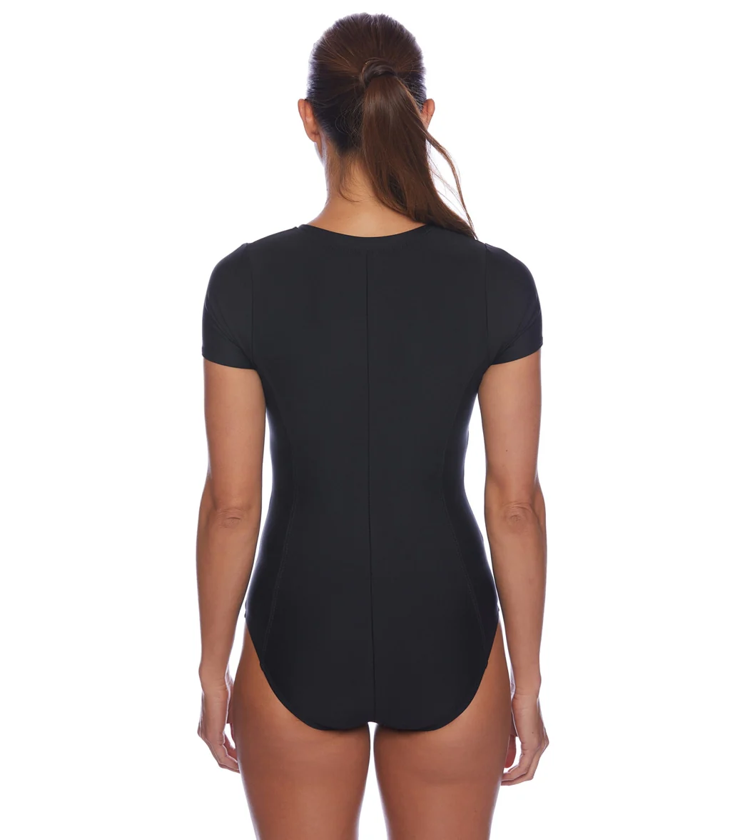 Next by Athena Women's W Palm Beach Zip One Piece Swimsuit - Image 3