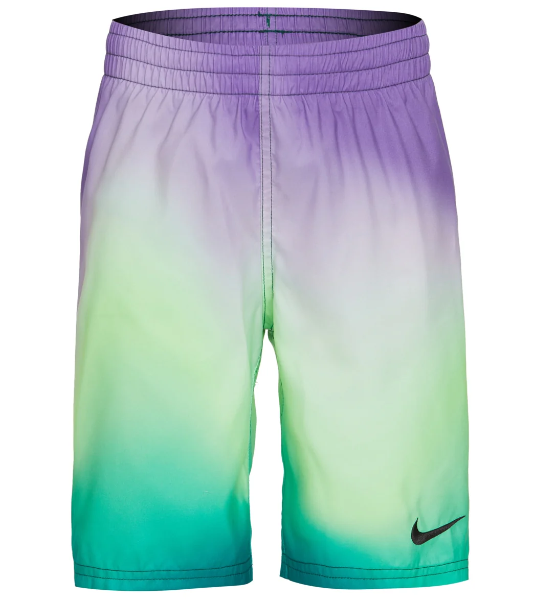 Nike Boys' Aurora Borealis Packable Swim Trunks - Image 9