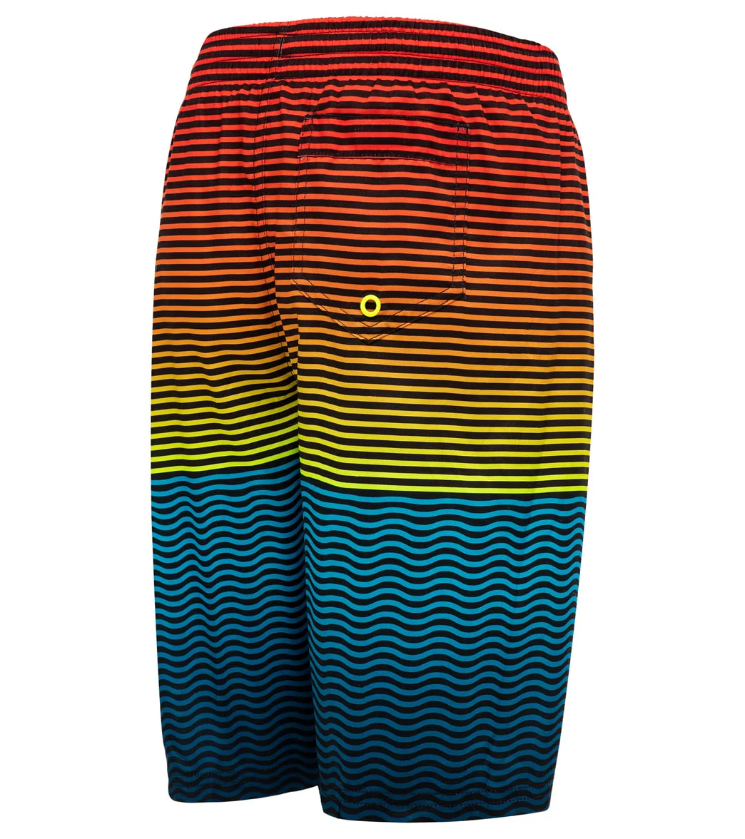 Nike Boys' Horizon Stripe Breaker 8" Volley Swim Trunk (Big Kid) - Image 10