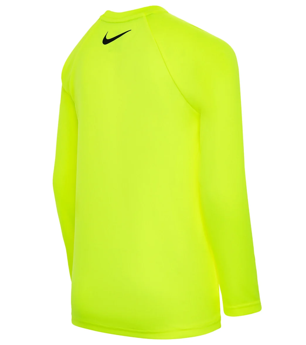 Nike Boys' JDI Tropic Long Sleeve Hydroguard (Big Kid) - Image 10
