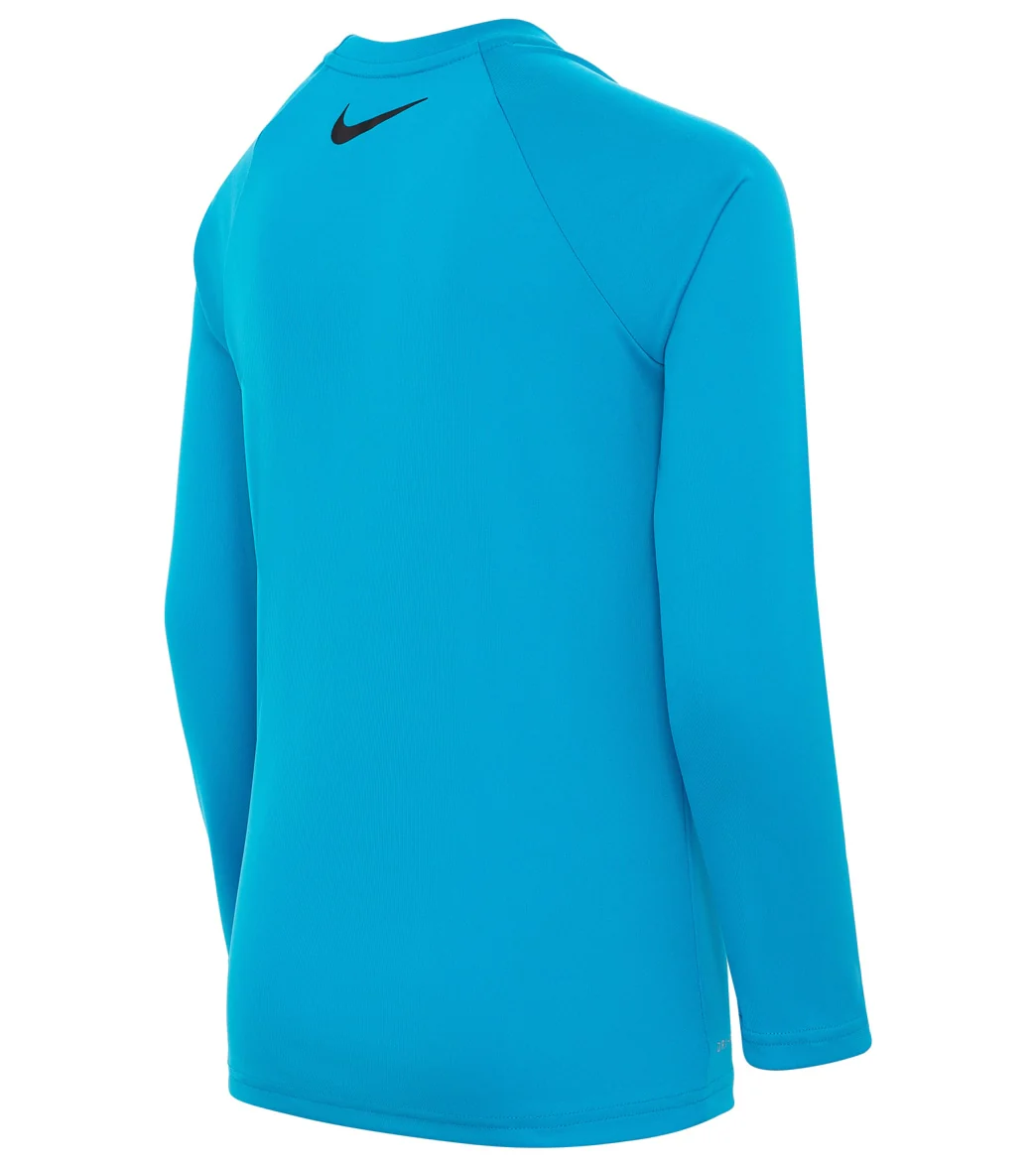 Nike Boys' JDI Tropic Long Sleeve Hydroguard (Big Kid) - Image 6