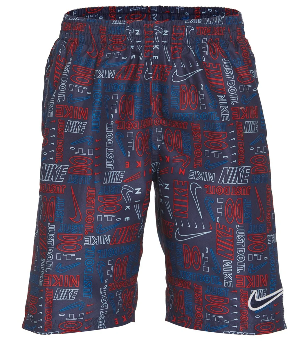 Nike Boys' Logo Mash-Up 17" Volley Short (Big Kid) - Image 5