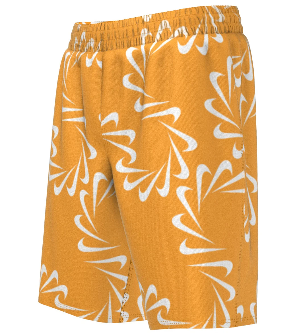 Nike Boys Mini Me Swoosh Line Swim Trunks (Big Kid) - Image 6