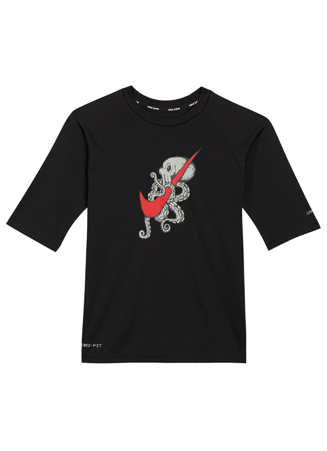 Nike Boys' Octologo Short Sleeve Hydroguard (Big Kid) - Image 4