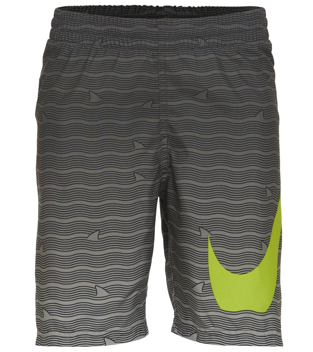 Nike Boys' Shark Stripe Breaker 8" Volley Short (Big Kid) - Image 4
