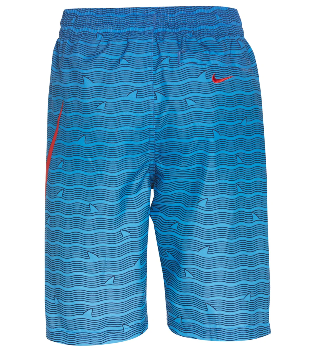 Nike Boys' Shark Stripe Breaker 8" Volley Short (Big Kid) - Image 7