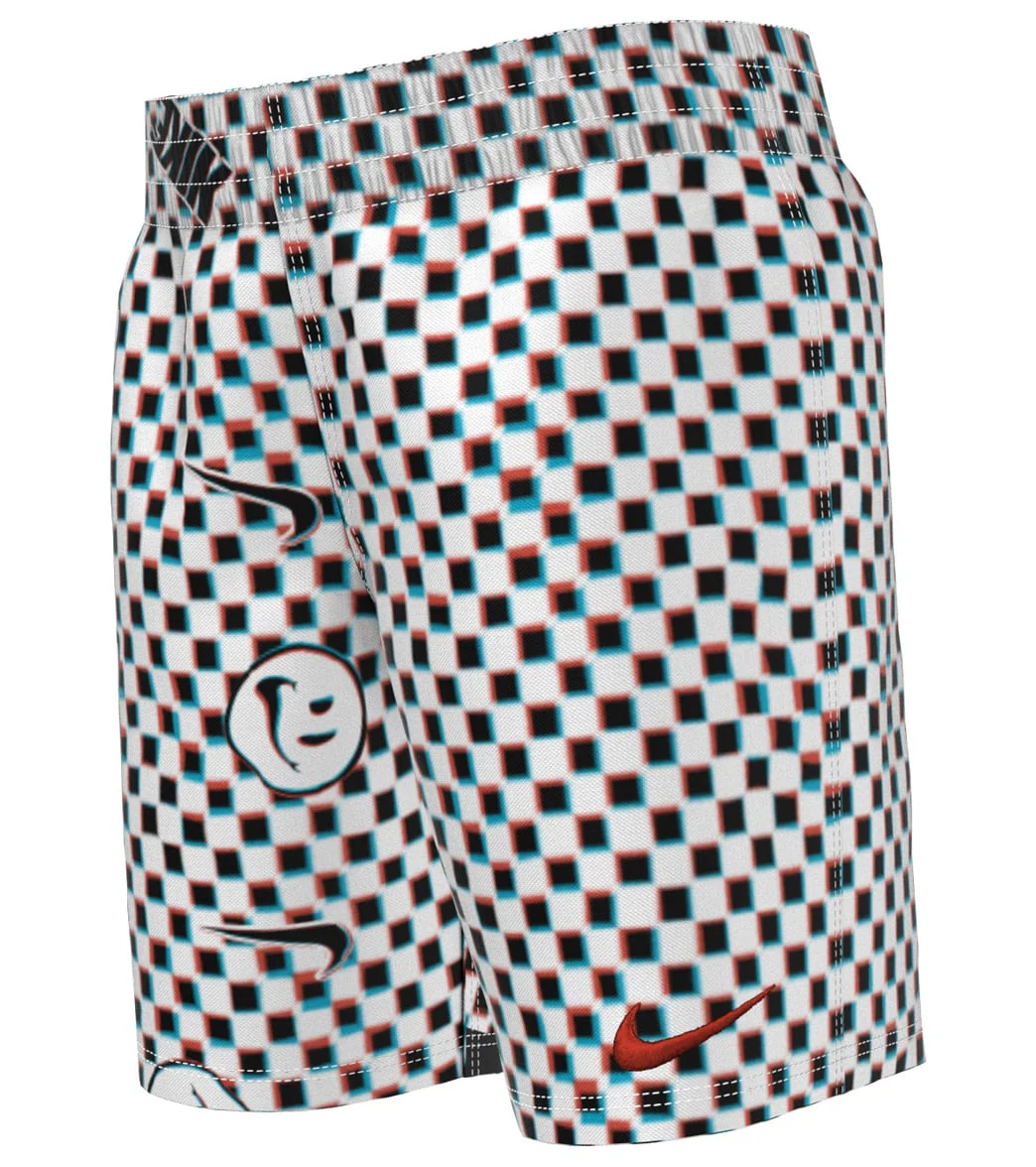 Nike Boys' Smile Check Swim Trunks (Little Kid) - Image 12