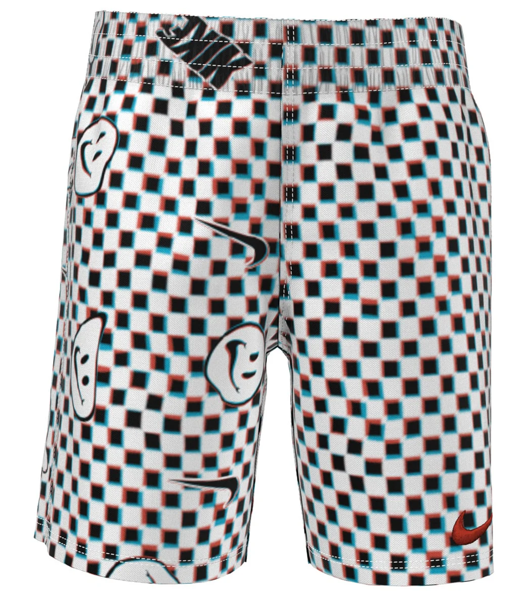 Nike Boys' Smile Check Swim Trunks (Little Kid) - Image 15