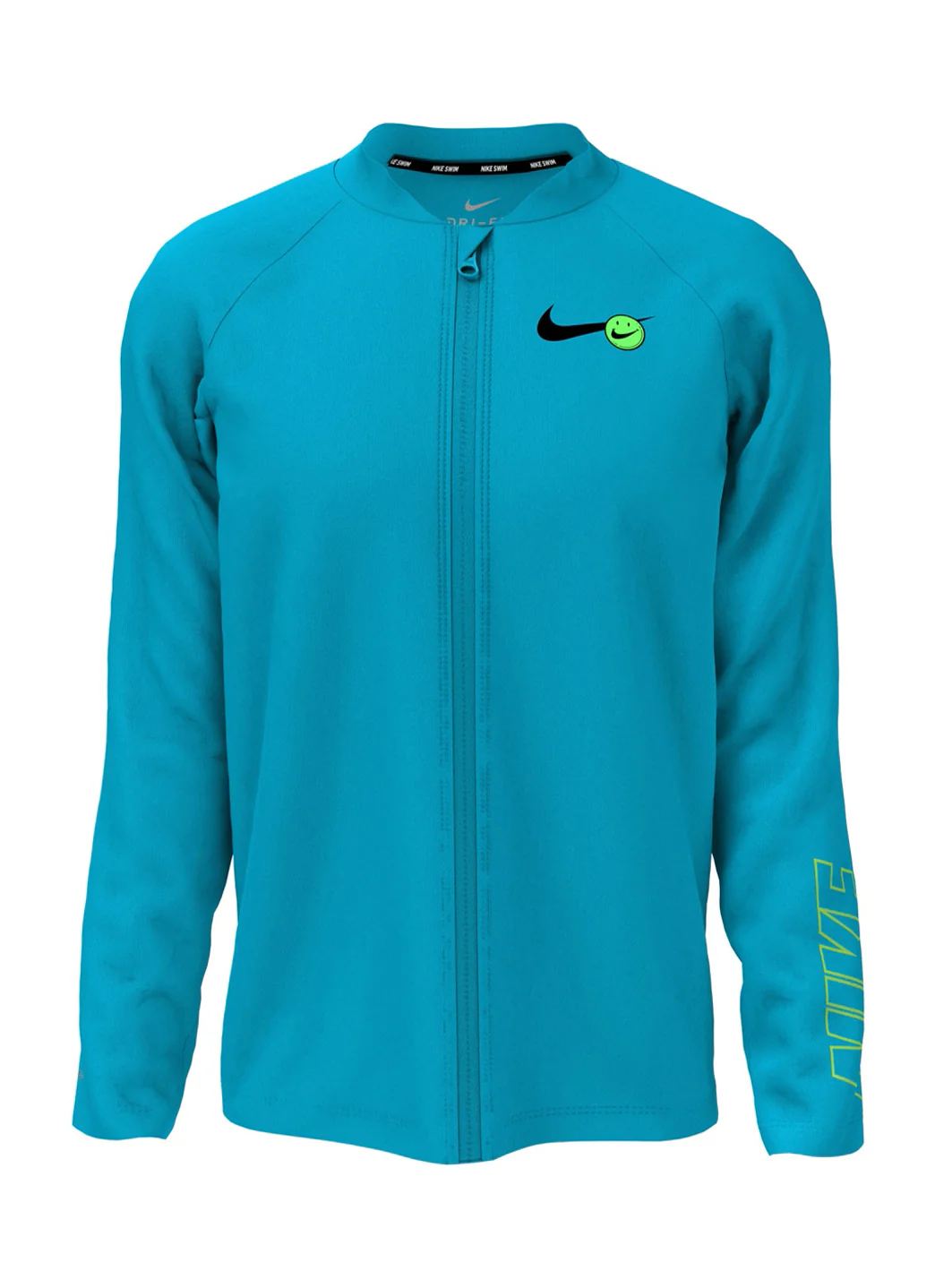 Nike Boys' Solid Hydro Long Sleeve Rashguard (Big Kid) - Image 10