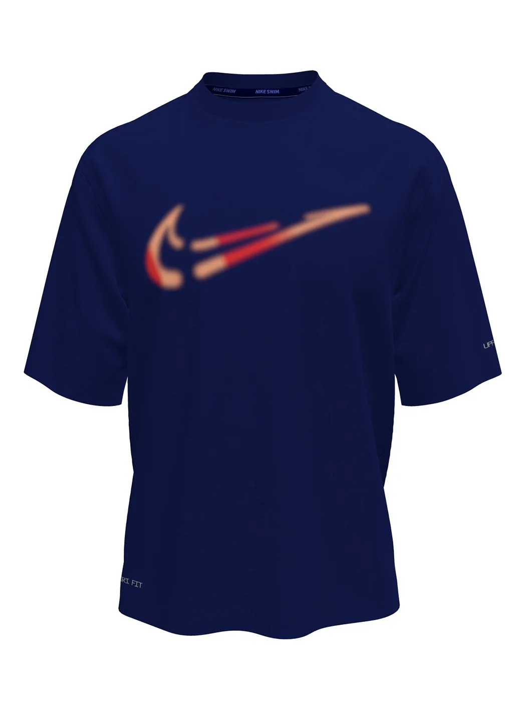 Nike Boys' Spray Swoosh Short Sleeve Hydro Rash Guard (Big Kid) - Image 8