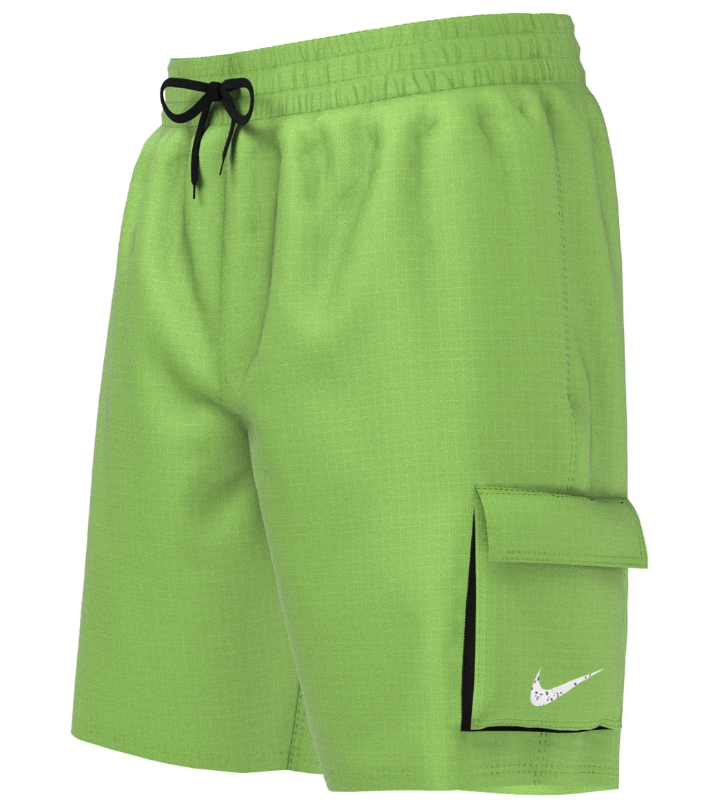 Nike Boys' Voyage Cargo Swim Trunks (Big Kid) - Image 6