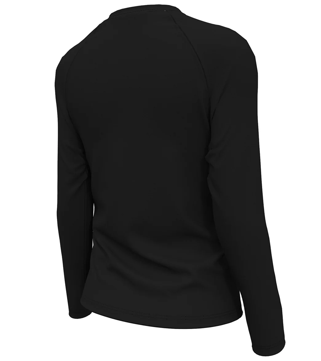 Nike Girls' Charms Long Sleeve Hydroguard (Big Kid) - Image 34